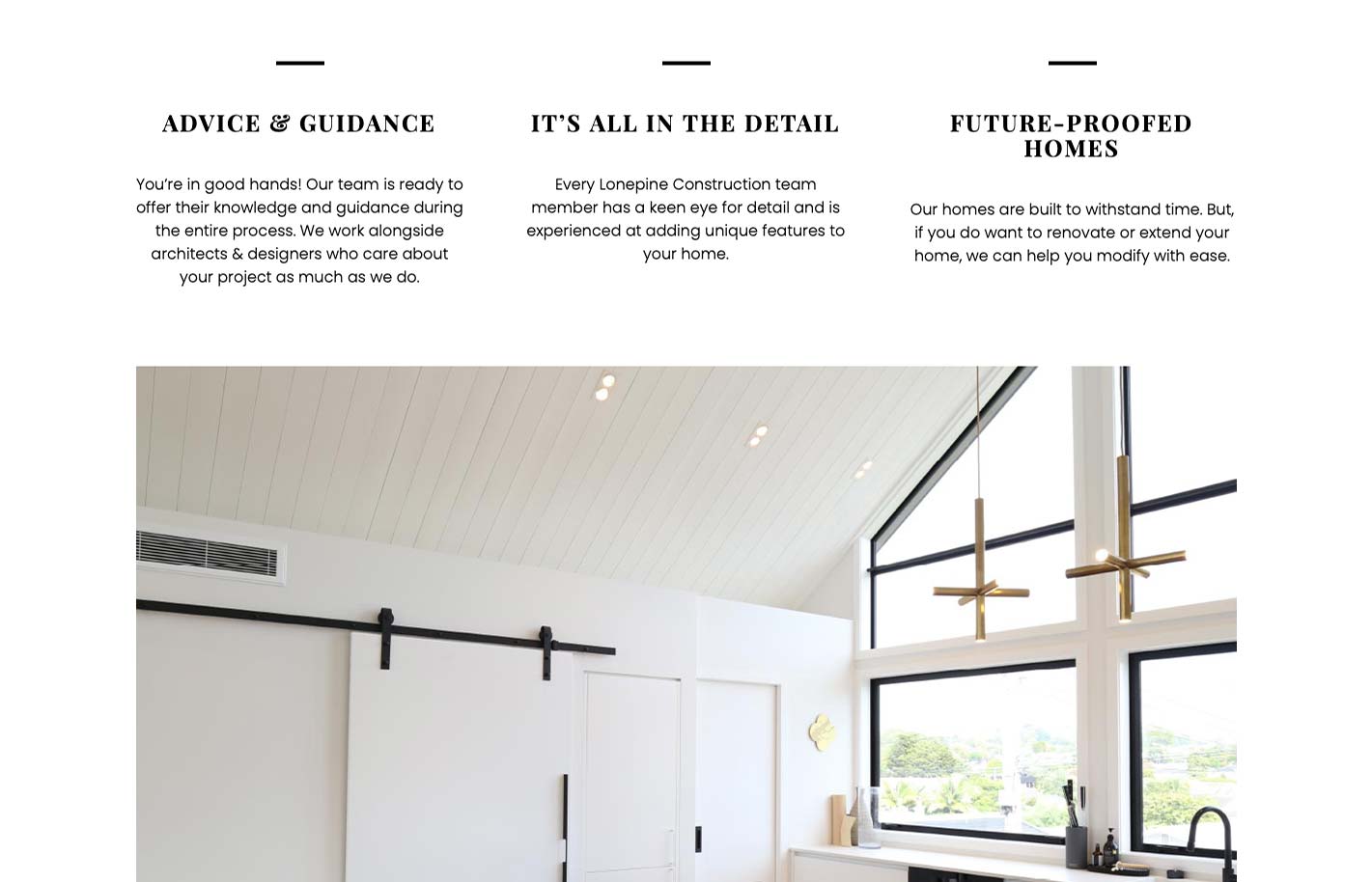 Lone Pine Construction Magnusson&Co Marketing, Content &  Development