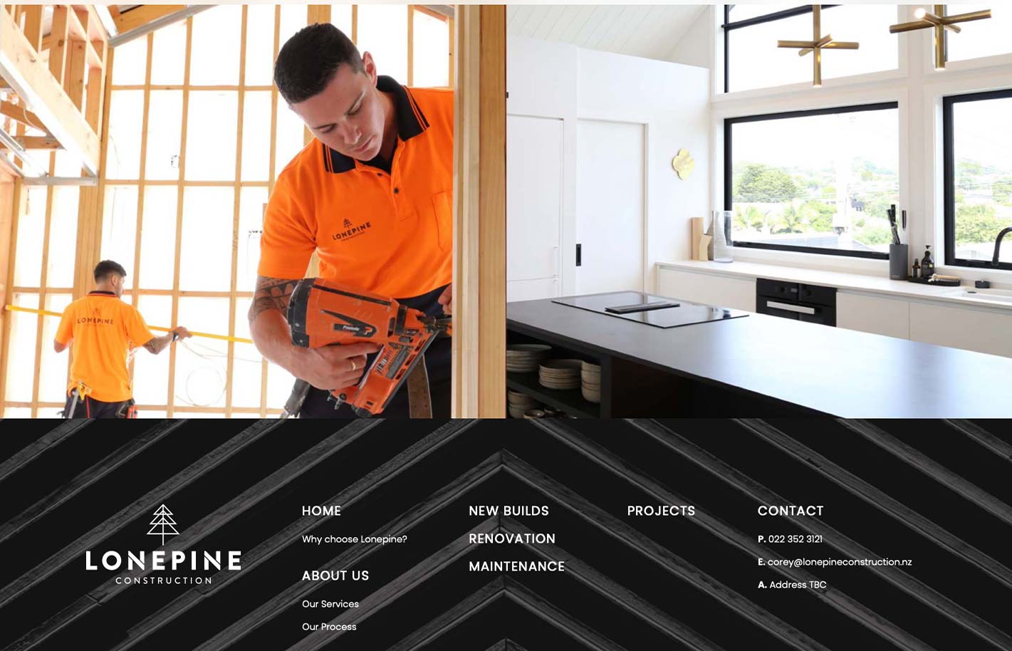 Lone Pine Construction Magnusson&Co Marketing, Content &  Development
